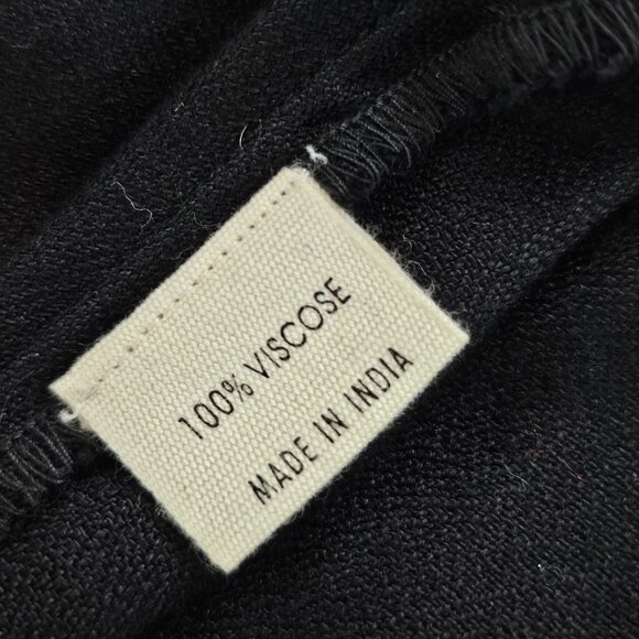 Ali Golden Wrap Tank Maxi Dress Small Black - Picture 11 of 11